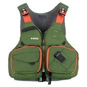 NRS Chinook Fishing PFD, Fishing PFD, NRS, Forest, XS/M, at Festive Water Paddlesports