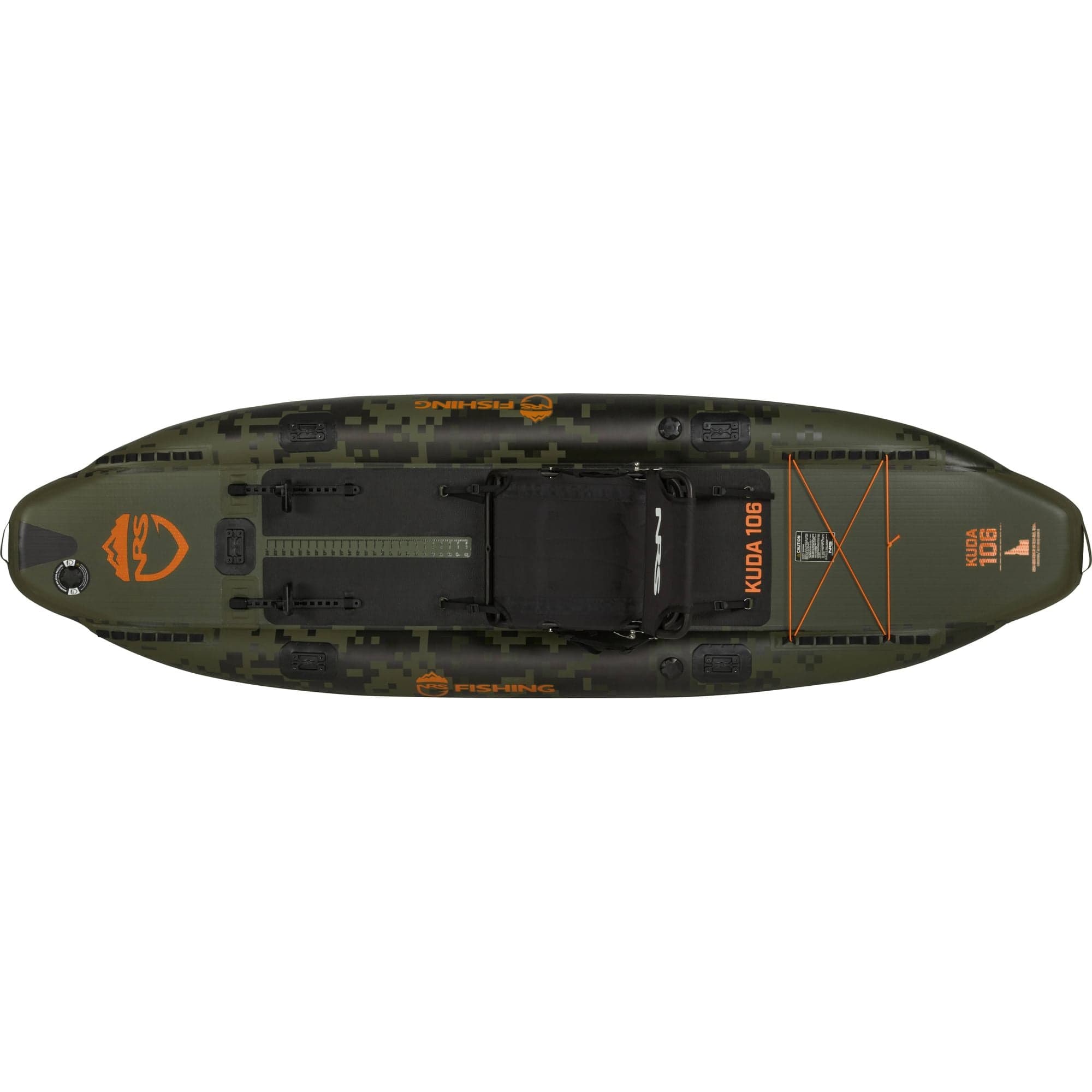 NRS Kuda 106 Inflatable Kayak, Inflatable Kayak, NRS, Gray, , at Festive Water Paddlesports