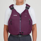 NRS Lucid PFD, Fishing PFD, NRS, Plum XS/M at Festive Water Paddlesports