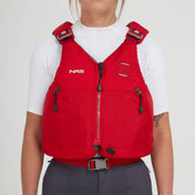 NRS Lucid PFD, Fishing PFD, NRS, Red XS/M at Festive Water Paddlesports