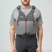 NRS Lucid PFD, Fishing PFD, NRS, Silver XS/M at Festive Water Paddlesports