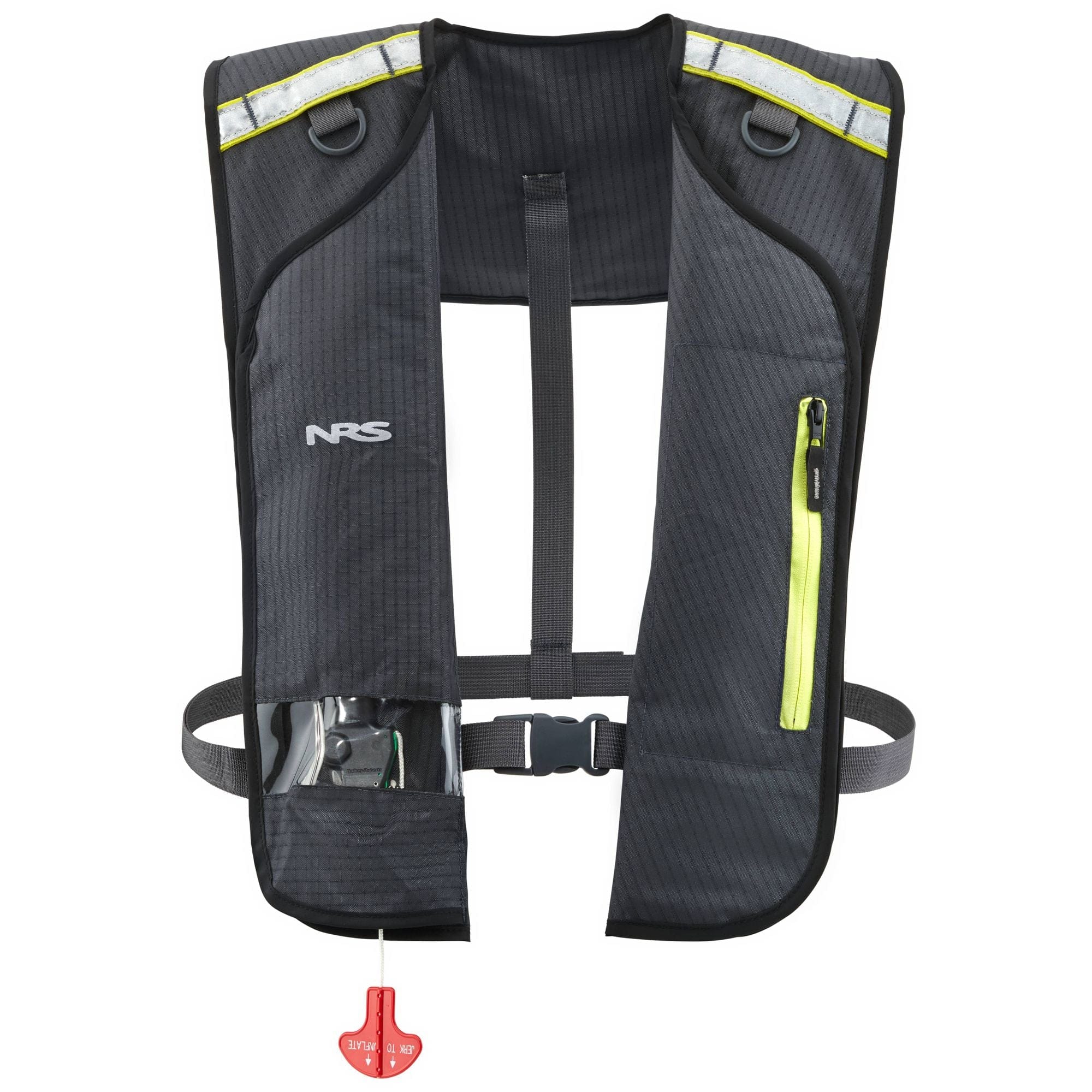NRS Matik Inflatable PFD, Inflatable PFD, NRS, Charcoal, , at Festive Water Paddlesports