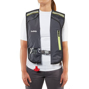 NRS Matik Inflatable PFD, Inflatable PFD, NRS, Charcoal, , at Festive Water Paddlesports