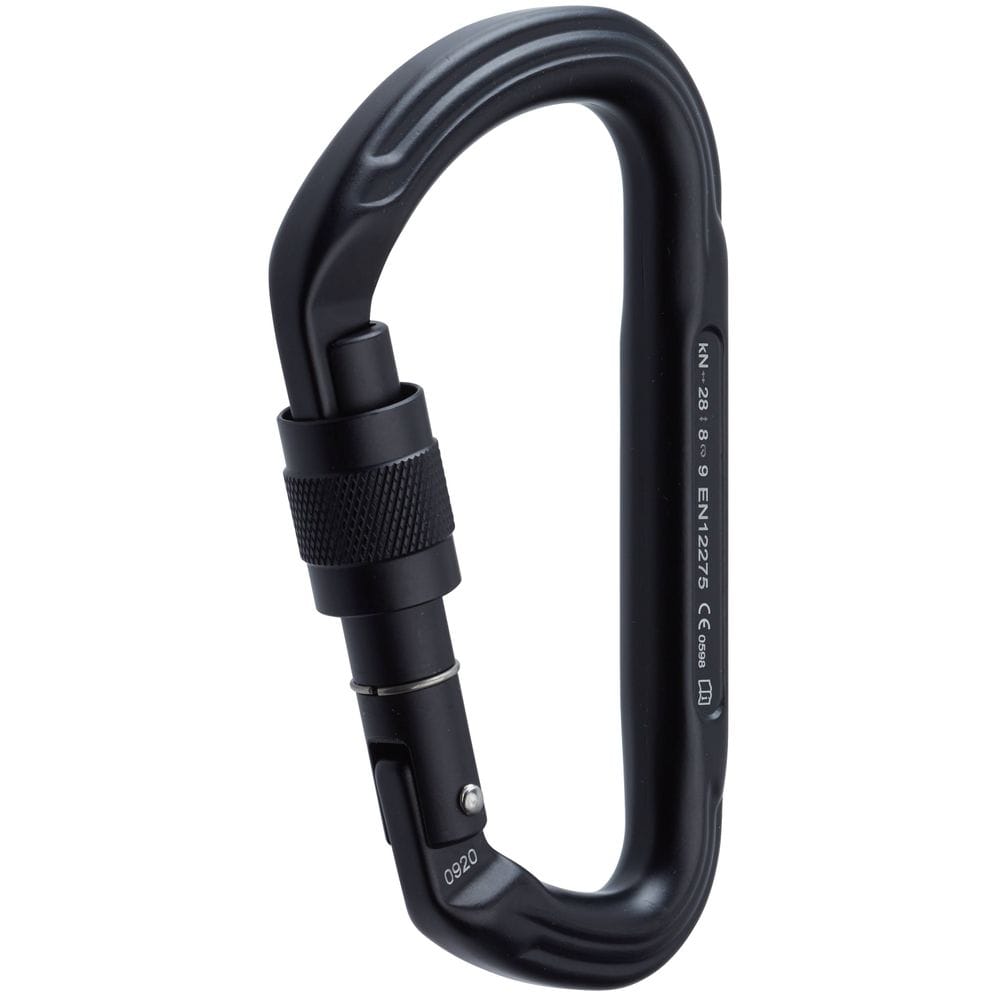 NRS Nug Screw Lock Carabiner, Carabiner, NRS, Black, , at Festive Water Paddlesports