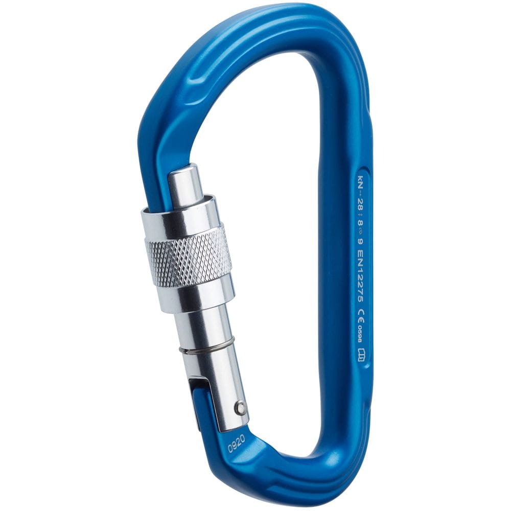 NRS Nug Screw Lock Carabiner, Carabiner, NRS, Bright/Blue, , at Festive Water Paddlesports