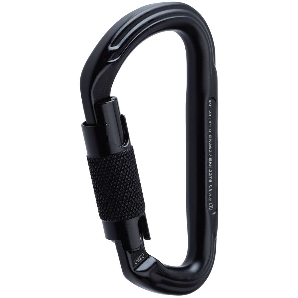 NRS Nug Twist Lock Carabiner, Carabiner, NRS, Black, , at Festive Water Paddlesports