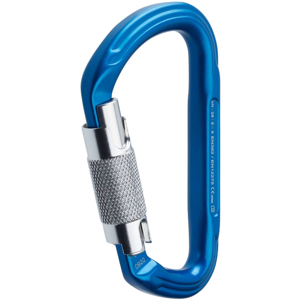 NRS Nug Twist Lock Carabiner, Carabiner, NRS, Bright/Blue, , at Festive Water Paddlesports