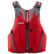 NRS Oso PFD, Recreational PFD, NRS, Red, XS/M, at Festive Water Paddlesports