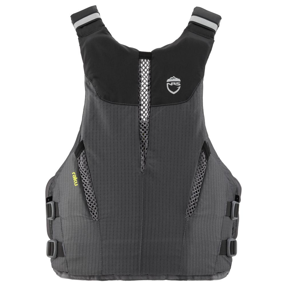 NRS Raku Fishing PFD, , Festive Water Paddlesports, Charcoal XS/M at Festive Water Paddlesports