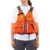 NRS Raku Fishing PFD, , Festive Water Paddlesports, Orange XS/M at Festive Water Paddlesports