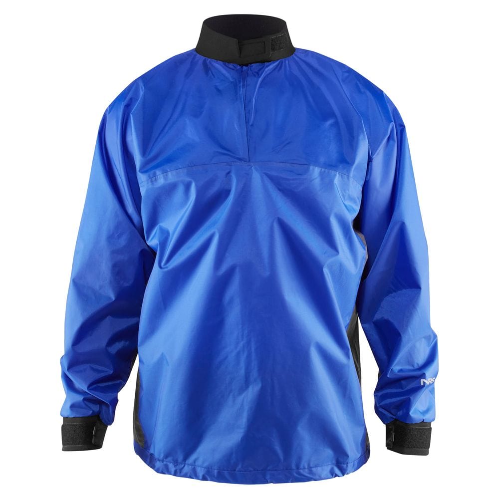 NRS Youth Rio Top Paddle Jacket, Dry Top, NRS, Blue, XS, at Festive Water Paddlesports