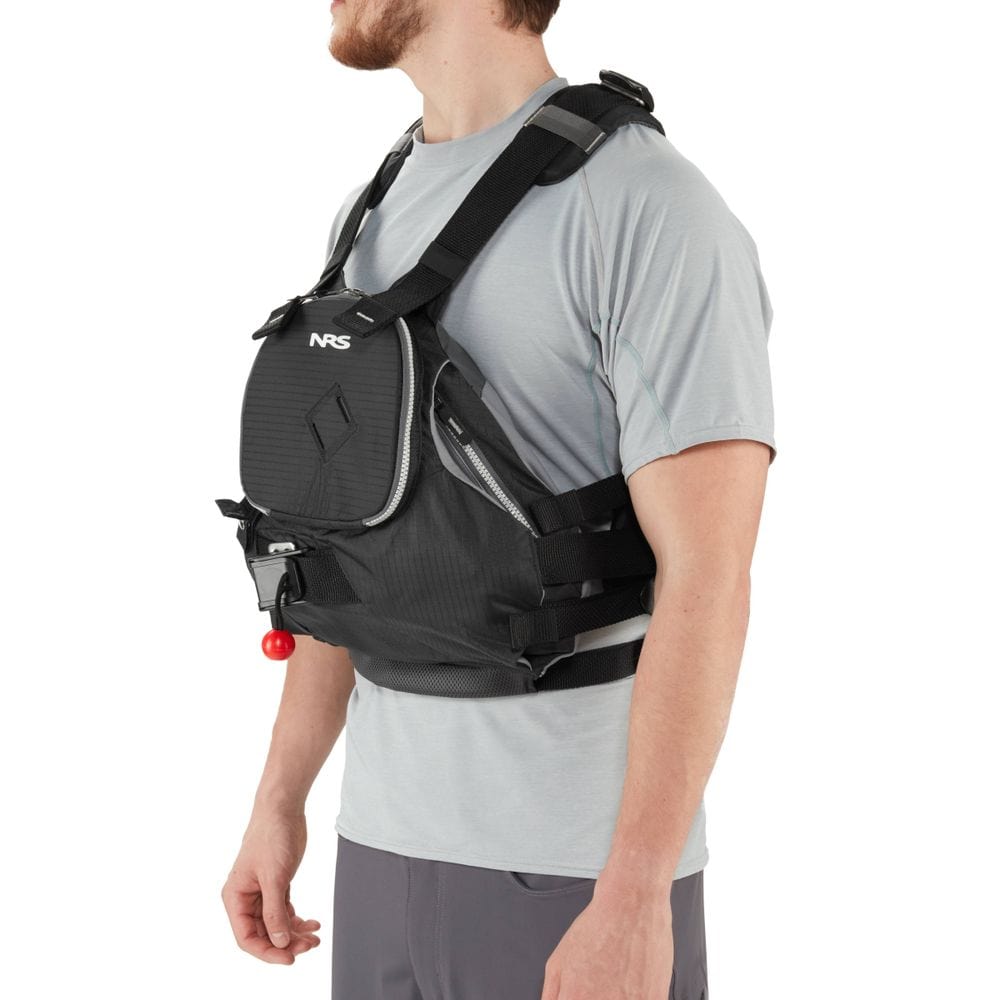 NRS Zen PFD, Rescue PFD, NRS, S/M, Red, at Festive Water Paddlesports