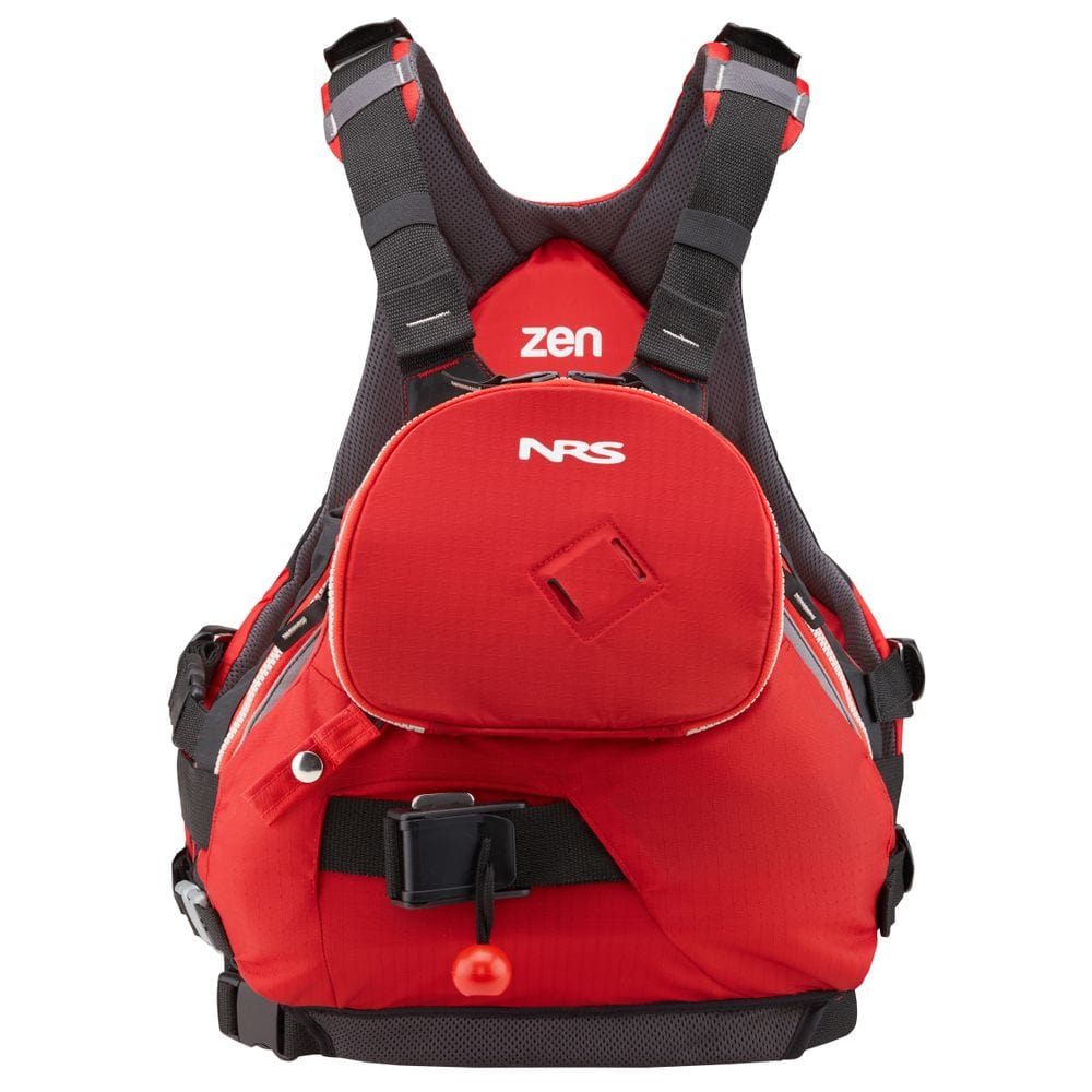 NRS Zen PFD, Rescue PFD, NRS, S/M, Red, at Festive Water Paddlesports