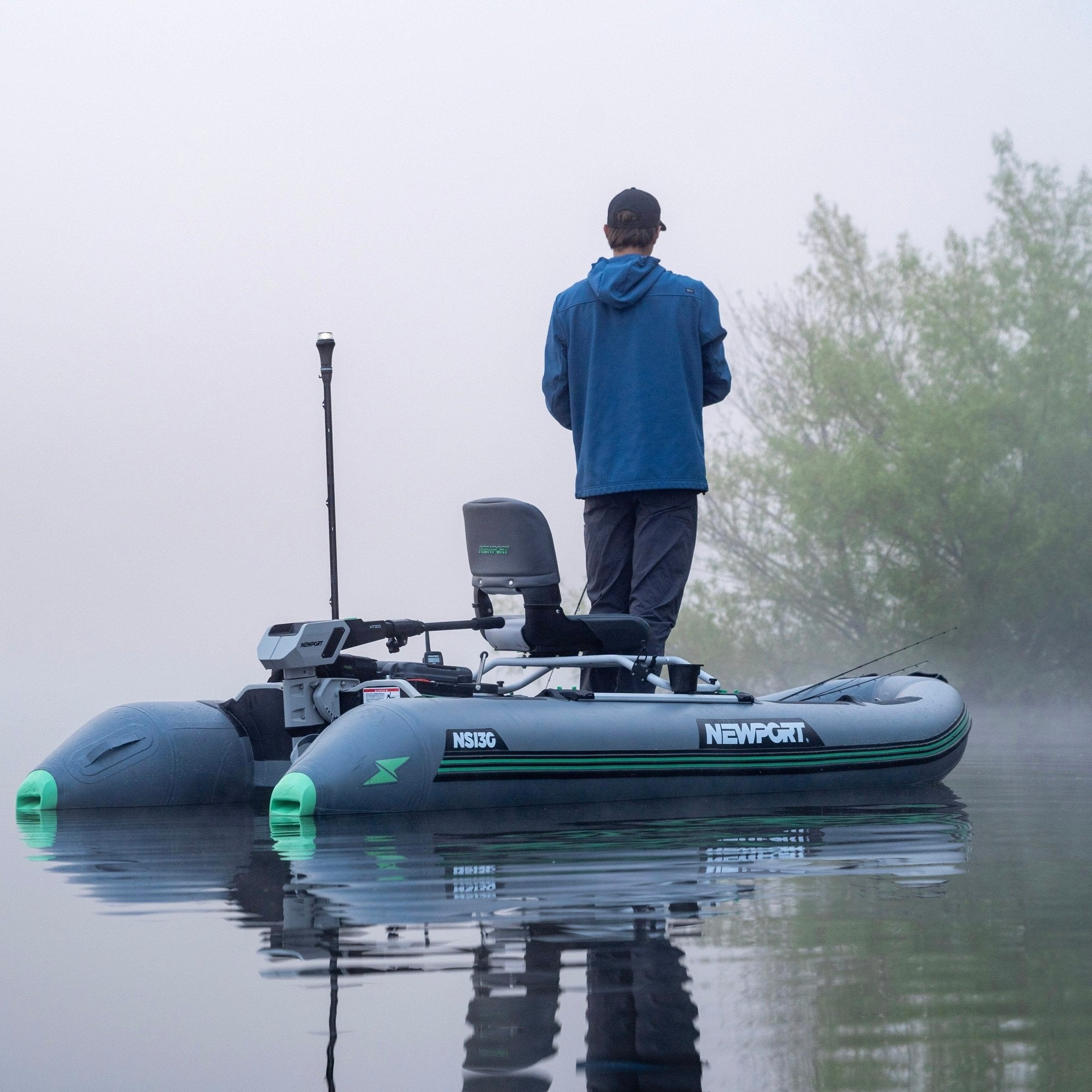 NS130 Inflatable Skiff Basic Package, Boat, Newport Wholesale, at Festive Water Paddlesports