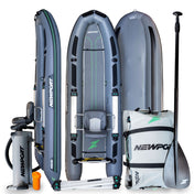 NS130 Inflatable Skiff Complete Package, Boat, Newport Wholesale, at Festive Water Paddlesports