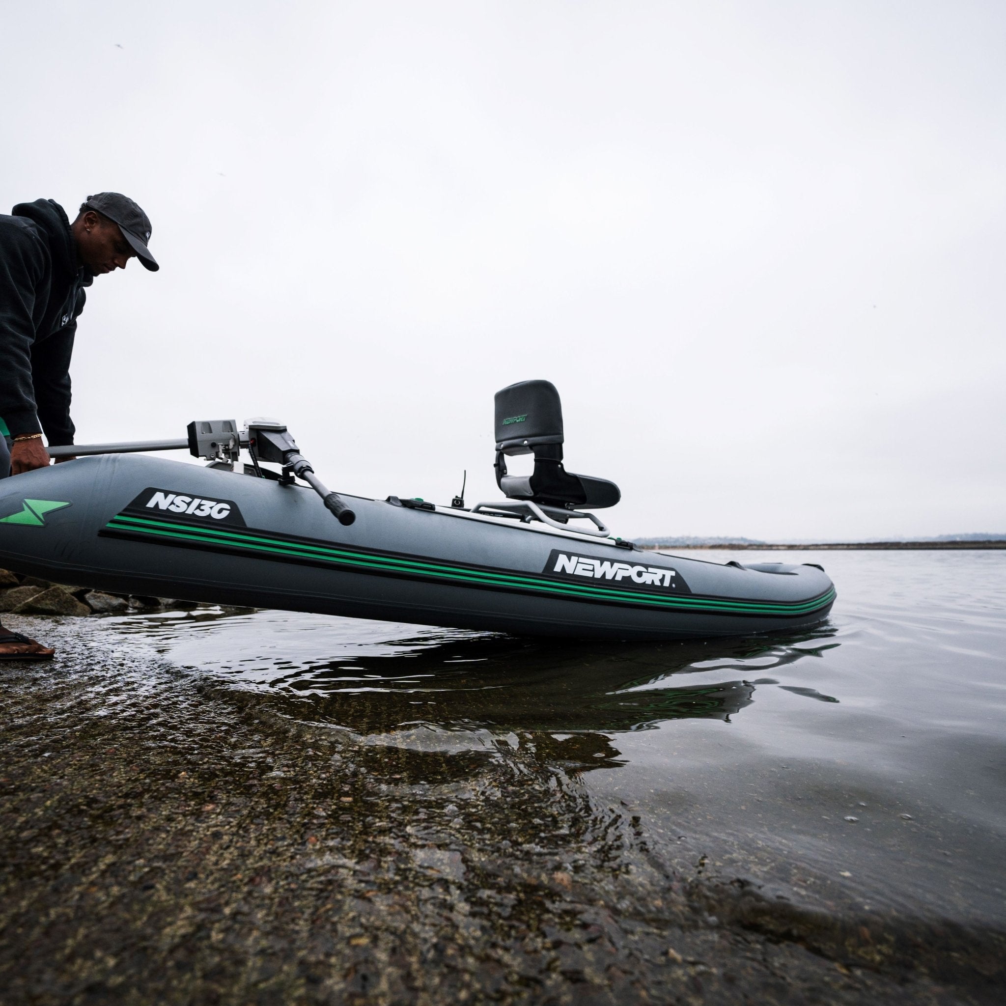 NS130 Inflatable Skiff Complete Package, Boat, Newport Wholesale, at Festive Water Paddlesports