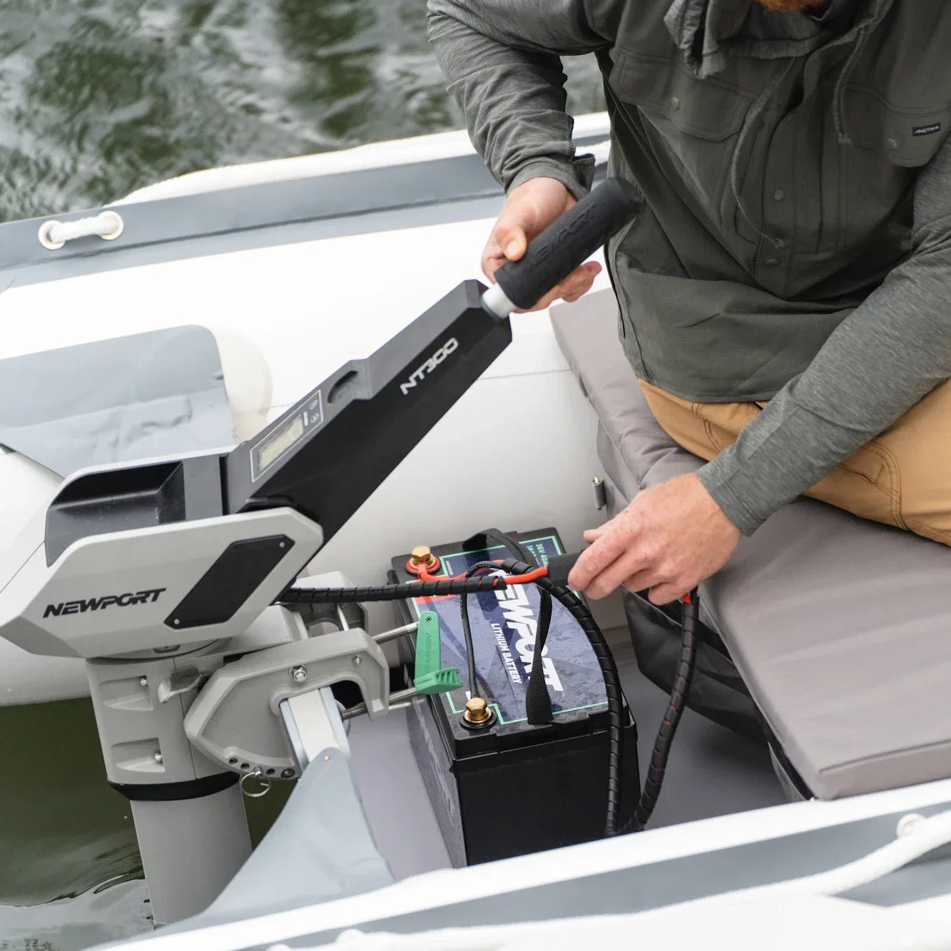 NT300 Electric Outboard Motor, Electric Outboard Motor, Newport Wholesale, Standard at Festive Water Paddlesports