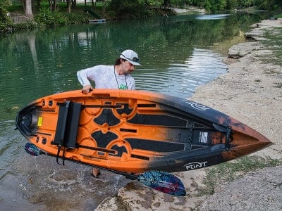 NuCanoe Flint Fishing Kayak, Fishing Kayak, NuCanoe, Army Camo, , at Festive Water Paddlesports
