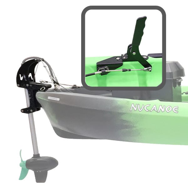 NuCanoe Flint QuickConnect for NuCanoe EPS – Hand Steer 1711, Kayak Mounts, NuCanoe, , , at Festive Water Paddlesports