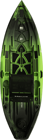 NuCanoe U10, Fishing Kayak, NuCanoe, NUclear Green, , at Festive Water Paddlesports