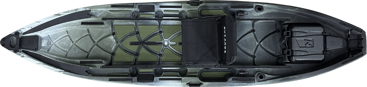 Nucanoe Unlimited MAX (U - MAX) Fishing Kayak, Fishing Kayak, NuCanoe, Thunderstorm, , at Festive Water Paddlesports