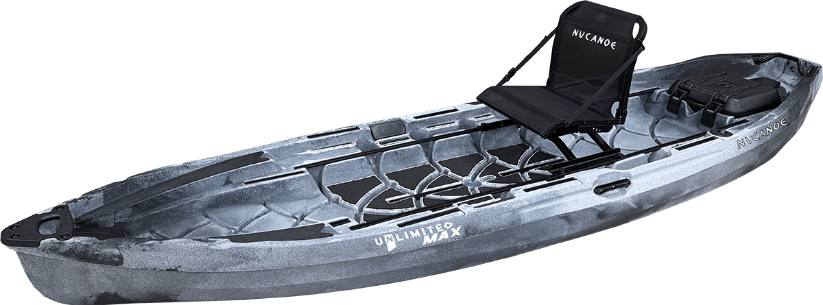 Nucanoe Unlimited MAX (U - MAX) Fishing Kayak, Fishing Kayak, NuCanoe, Thunderstorm, , at Festive Water Paddlesports