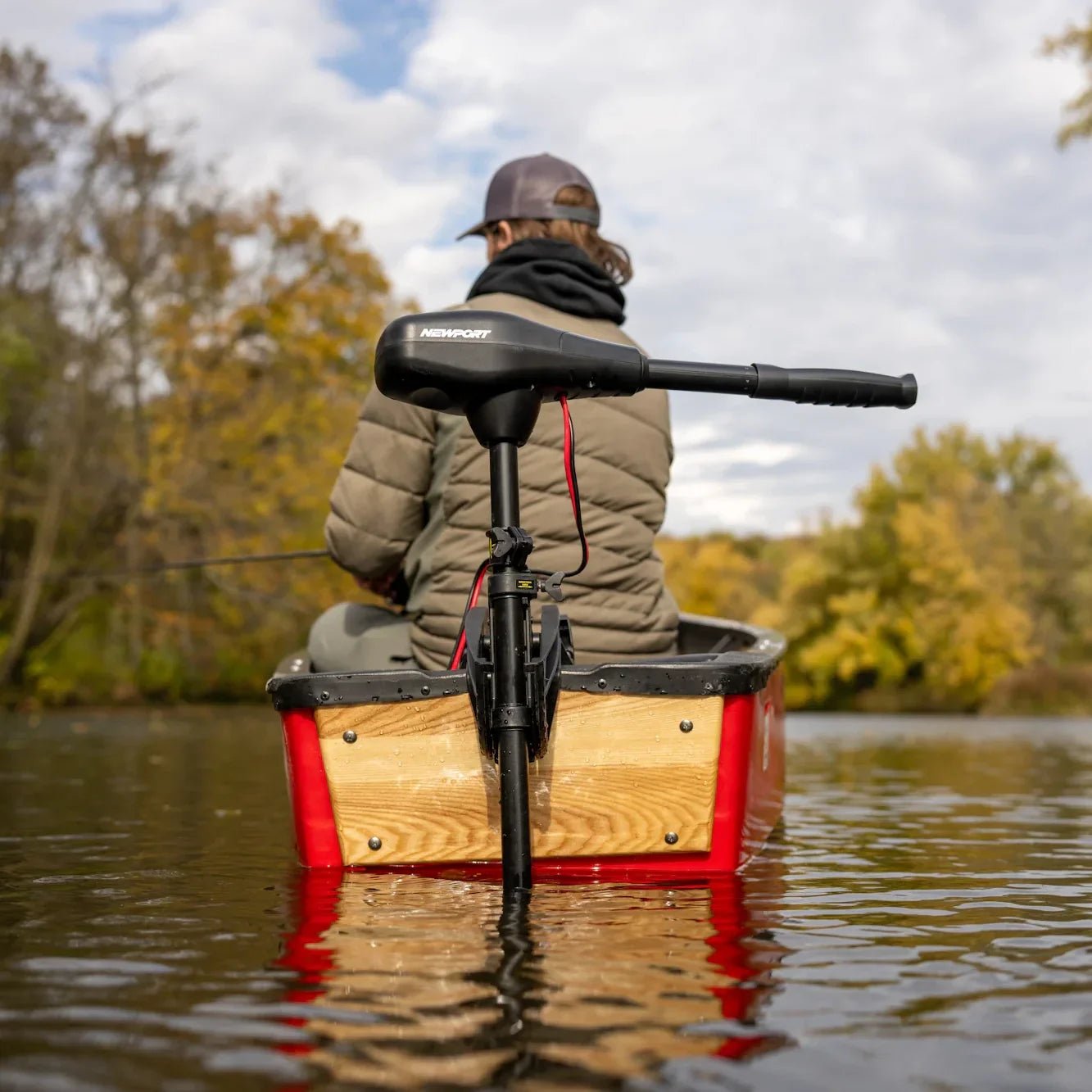 NV Series Trolling Motor, Trolling Motor, Newport Wholesale, 36lb at Festive Water Paddlesports