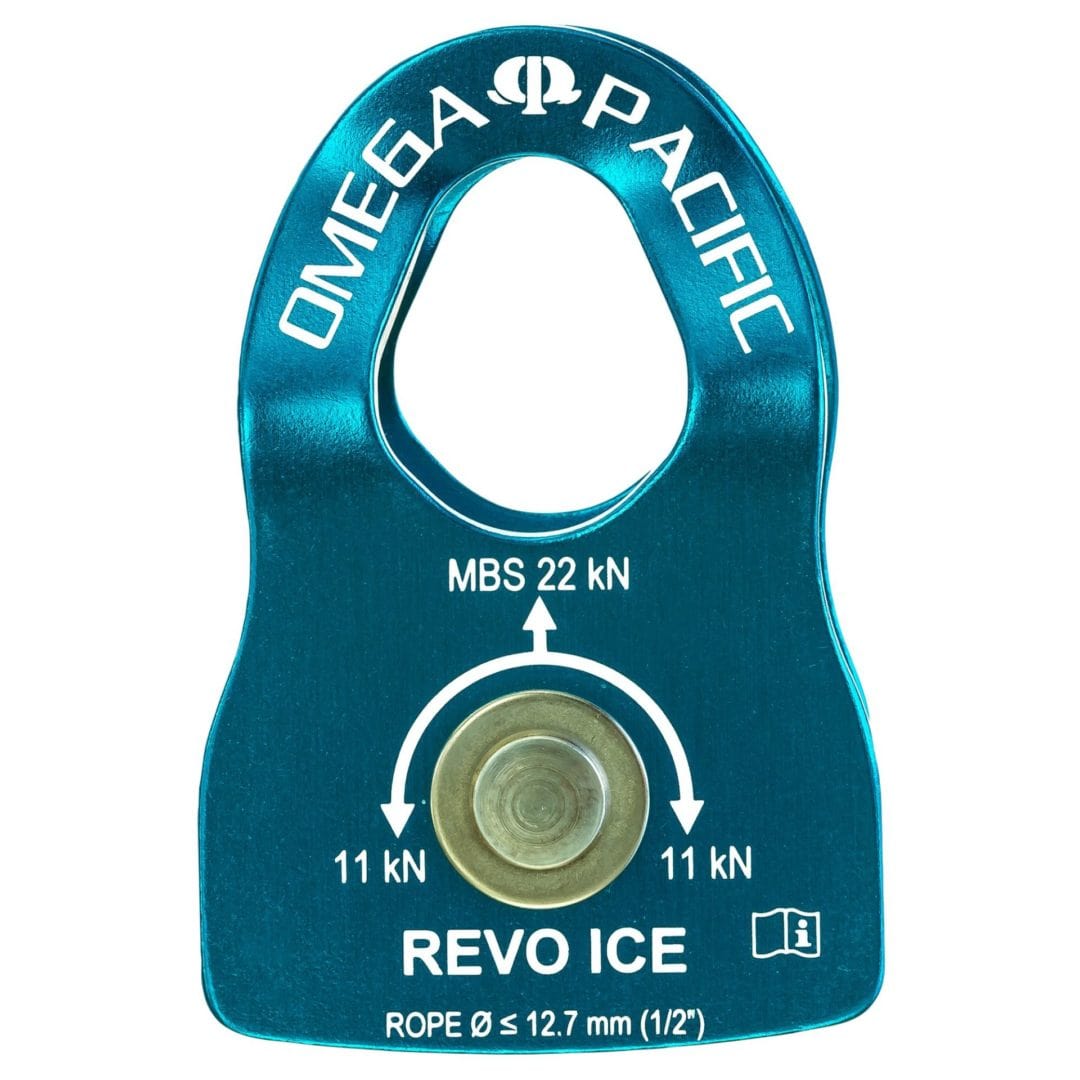 Omega Pacific Revo Ice Micro Pulley, Rescue, Rock N Rescue, , , at Festive Water Paddlesports