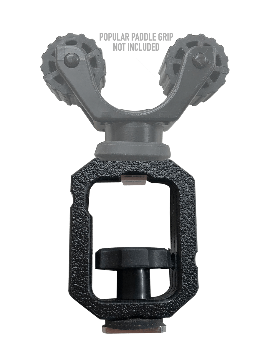 Paddle Holder GripLift, Track Mounted Accessories, YakGadget, LLC, Paddle Holder GripLift Single, , at Festive Water Paddlesports