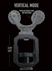 Paddle Holder GripLift, Track Mounted Accessories, YakGadget, LLC, Paddle Holder GripLift Single, , at Festive Water Paddlesports