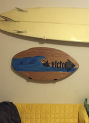 Palm Bay Minimalist Skimboard Display Rack | Holds 30 lbs, Wall Mounted, StoreYourBoard, , , at Festive Water Paddlesports