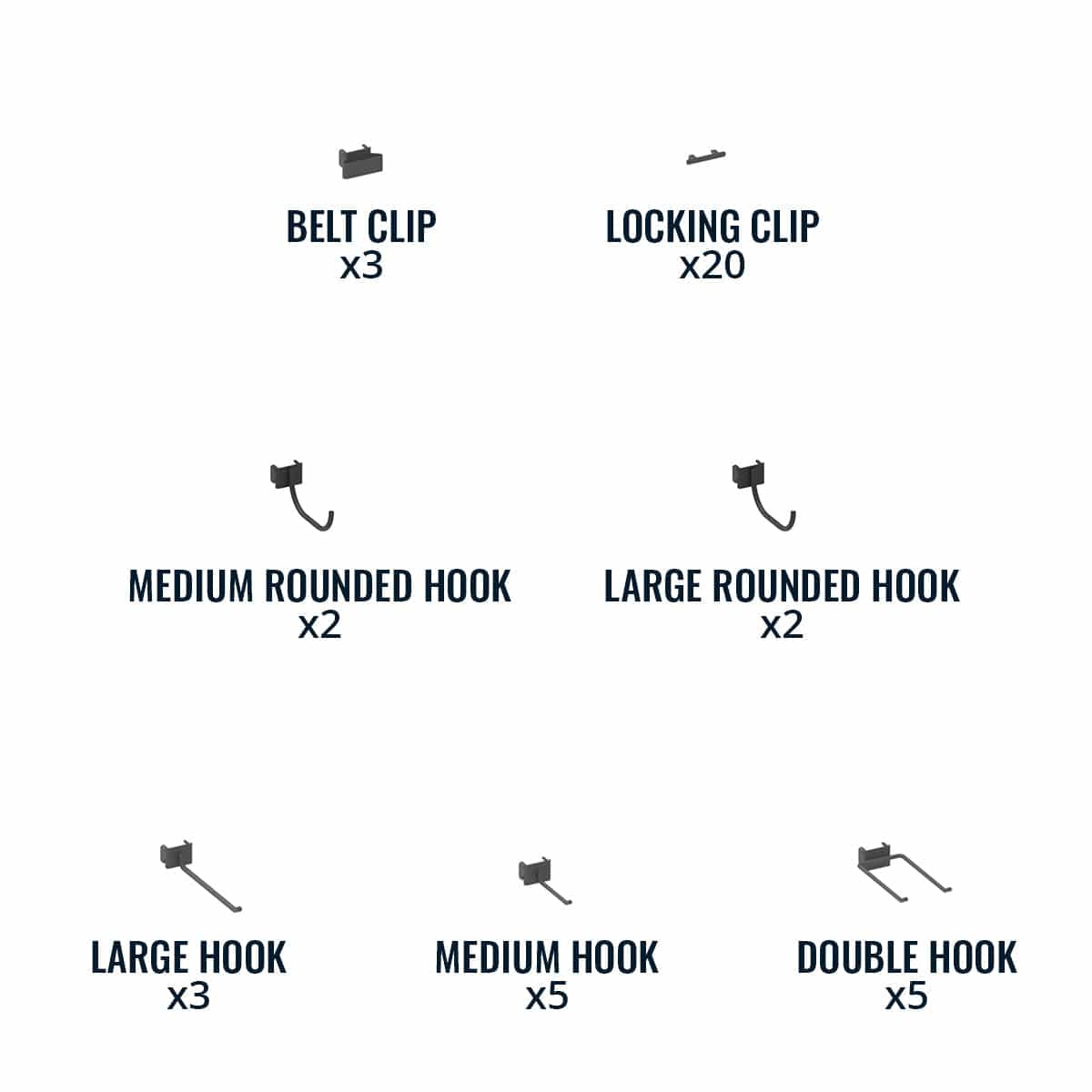 Pegboard Accessory Pack, Accessory, StoreYourBoard, , , at Festive Water Paddlesports