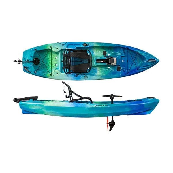 Perception Crank 10.0 Pedal Drive Kayak, Recreation Kayak, Perception, Deja Vu, , at Festive Water Paddlesports