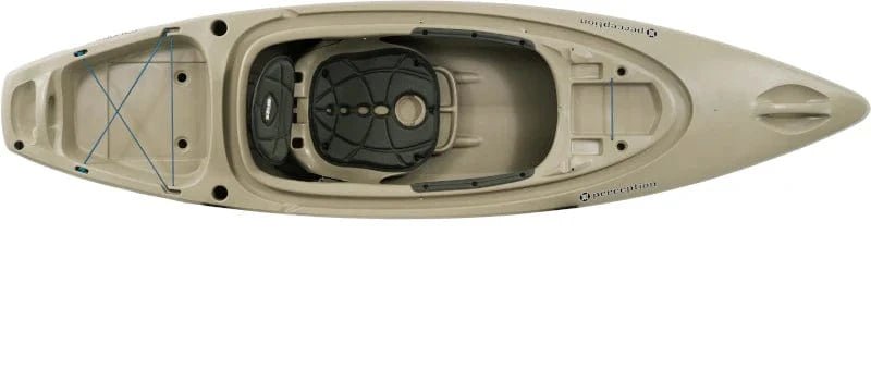 Perception Sound 9.5 Fishing Kayak, Fishing Kayak, Perception, Fossil Tan, , at Festive Water Paddlesports