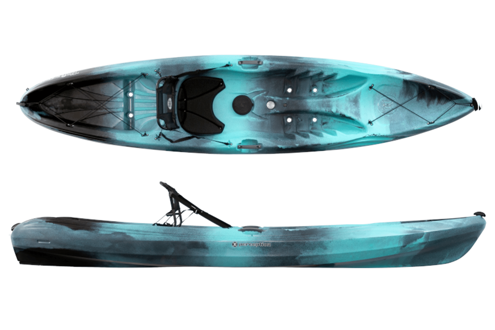 Perception Tribe 11.5 Sit On Top Kayak, Recreational Kayak, Perception, Dapper, , at Festive Water Paddlesports