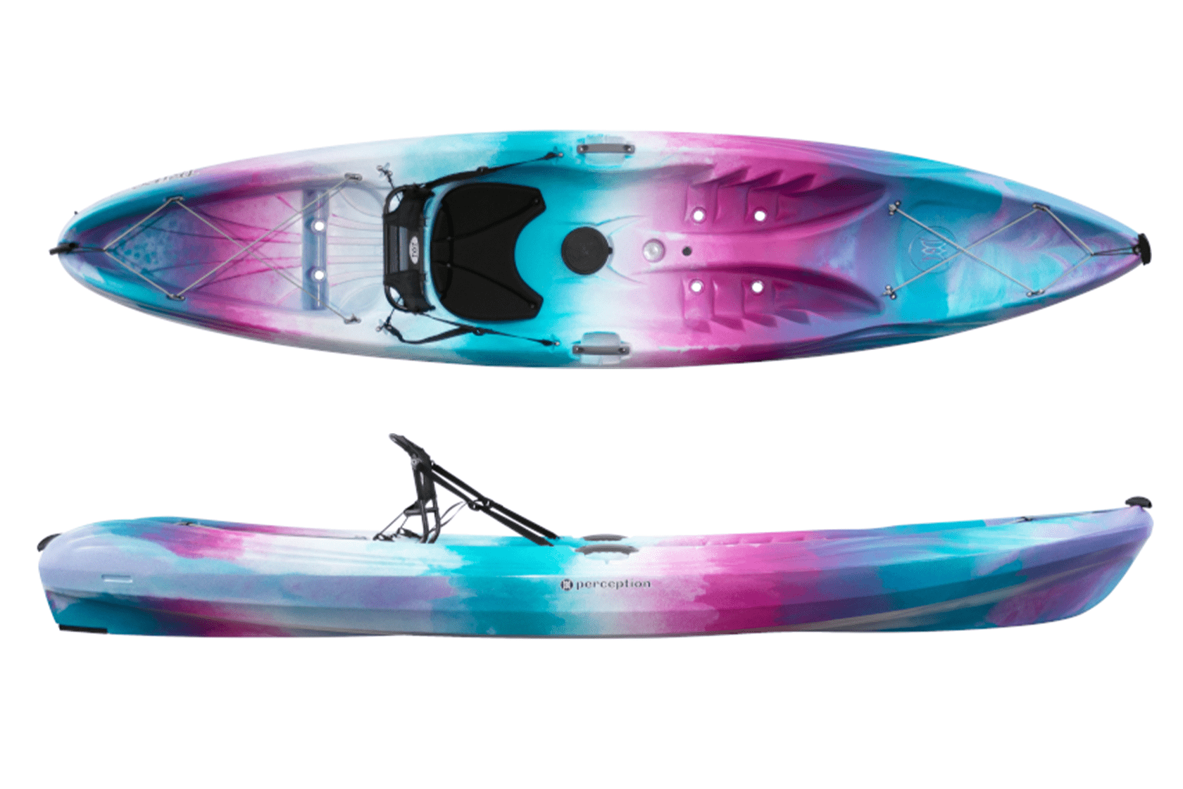 Perception Tribe 11.5 Sit On Top Kayak, Recreational Kayak, Perception, Funkadelic, , at Festive Water Paddlesports