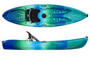 Perception Tribe 9.5 Sit On Top Kayak, Recreational Kayak, Perception, Deja Vu, , at Festive Water Paddlesports