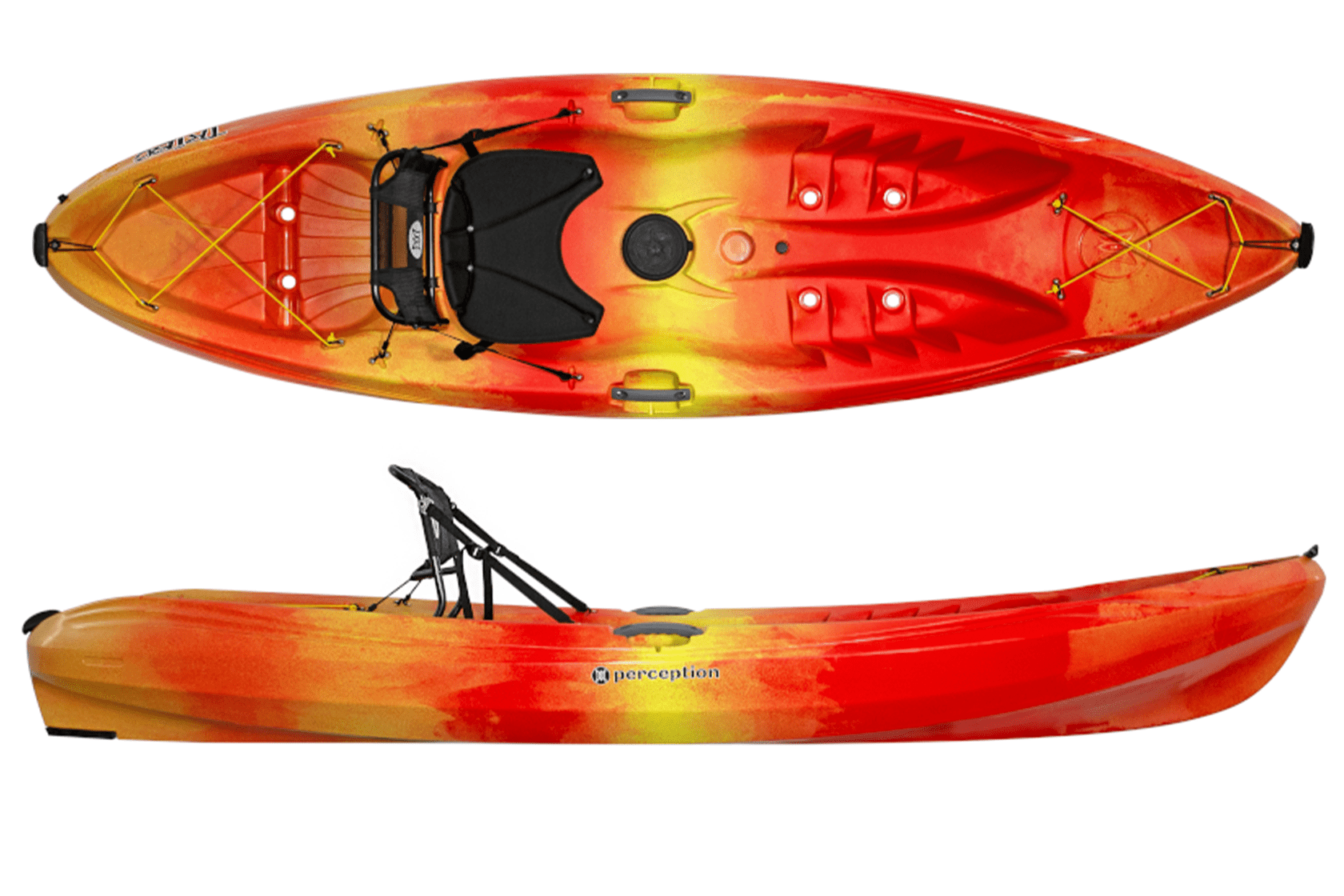 Perception Tribe 9.5 Sit On Top Kayak, Recreational Kayak, Perception, Sunset, , at Festive Water Paddlesports