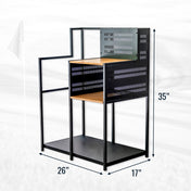 Pinehurst Golf Club Organizer | Single, Freestanding, StoreYourBoard, , , at Festive Water Paddlesports