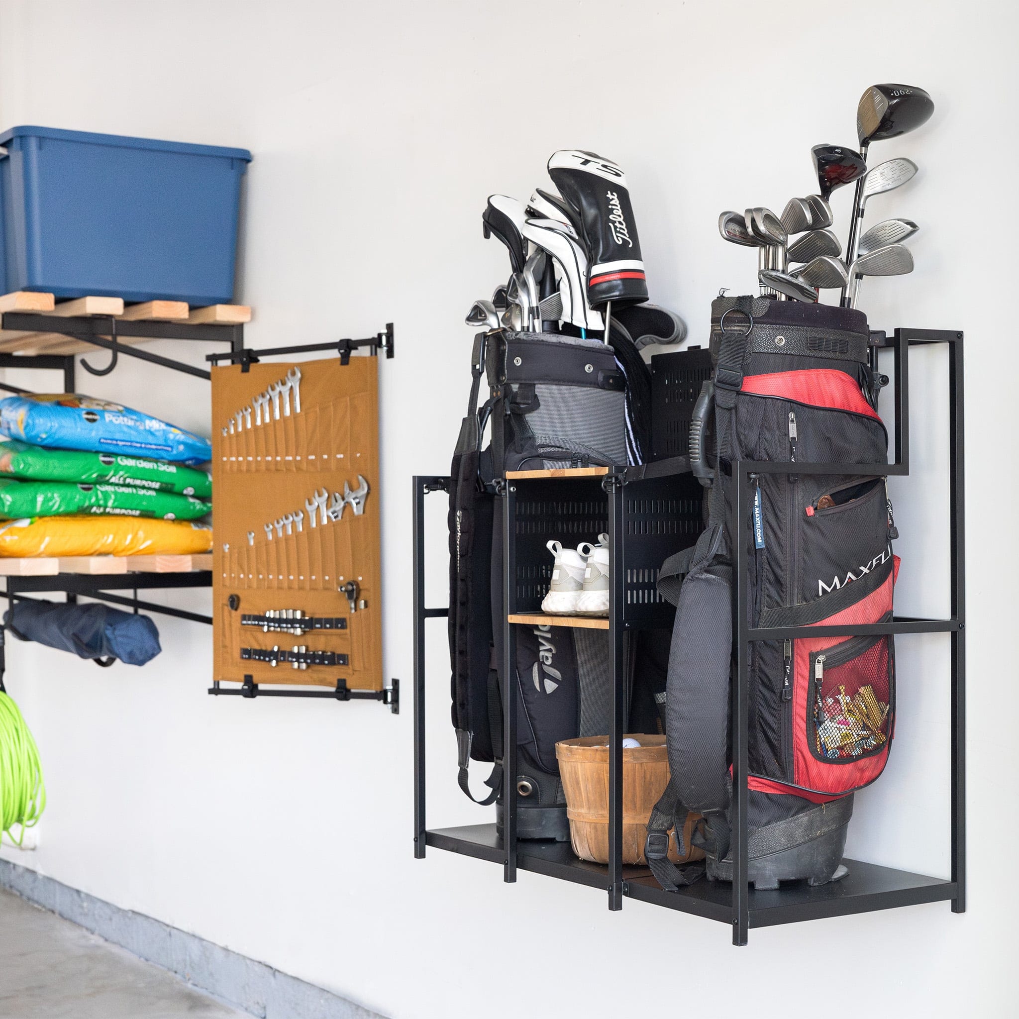 Pinehurst Golf Wall Mount | Double, Wall Mounted, StoreYourBoard, , , at Festive Water Paddlesports