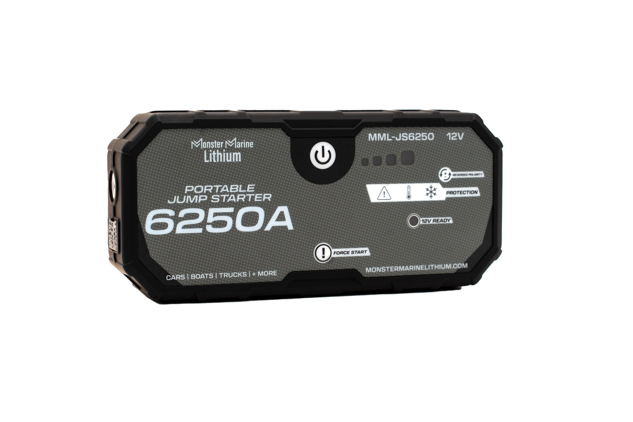 Portable Lithium Jump Starter 6250A, Accessories, Monster Marine Lithium, at Festive Water Paddlesports