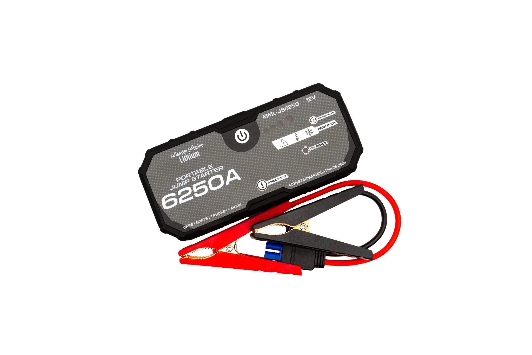 Portable Lithium Jump Starter 6250A, Accessories, Monster Marine Lithium, at Festive Water Paddlesports