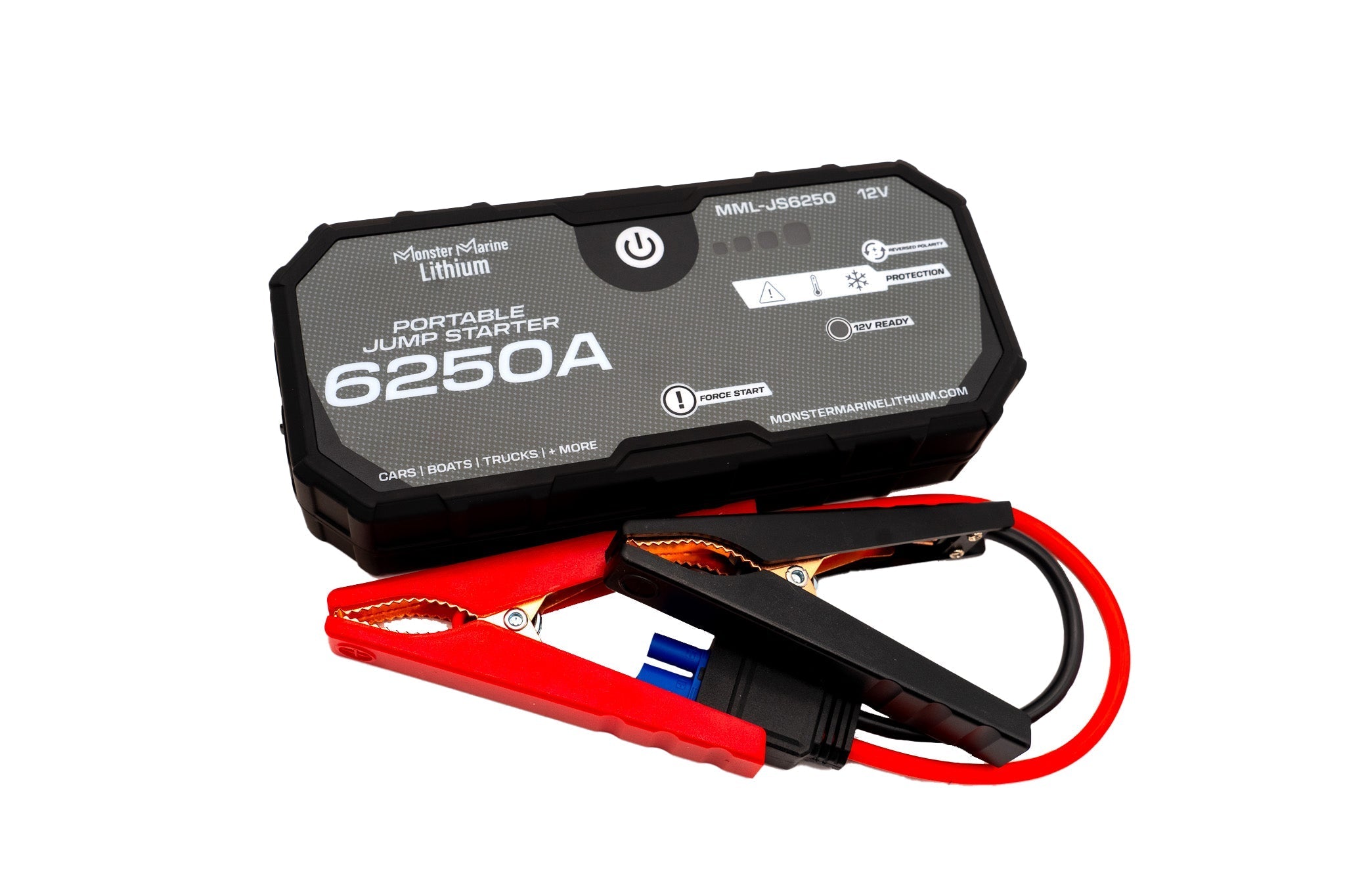 Portable Lithium Jump Starter 6250A, Accessories, Monster Marine Lithium, at Festive Water Paddlesports