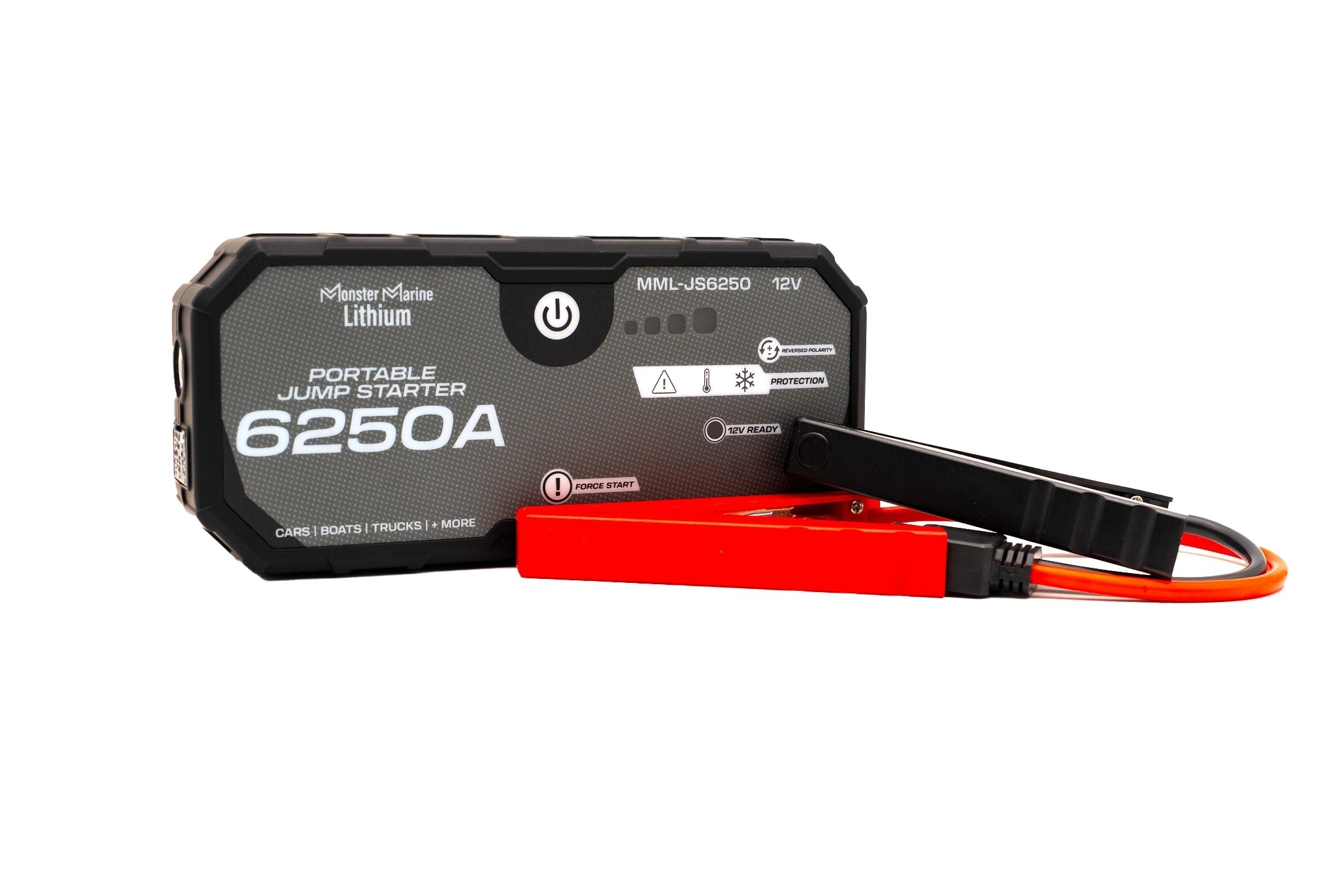 Portable Lithium Jump Starter 6250A, Accessories, Monster Marine Lithium, at Festive Water Paddlesports
