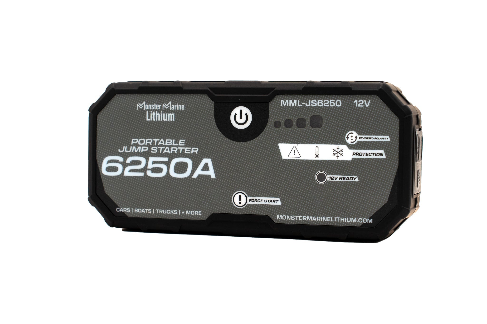 Portable Lithium Jump Starter 6250A, Accessories, Monster Marine Lithium, at Festive Water Paddlesports