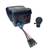 Portable Power Station with 5 Circuit Wireless Digital Switching System (batteries not included), Electronics, Yak Power, , , at Festive Water Paddlesports