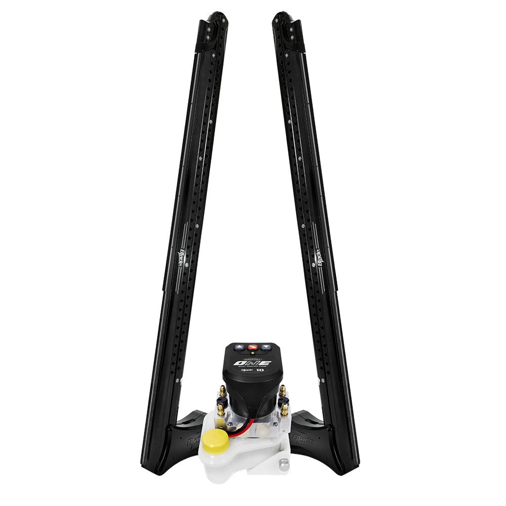 Power - Pole Blade ONE Pump BLS Shallow Water Anchor System - 10' - Dual Blade - Black [PP - 2 - BLS - 10 - BK], Anchors, Power - Pole, , , at Festive Water Paddlesports