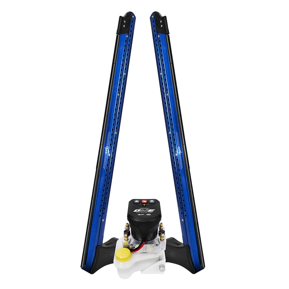 Power - Pole Blade ONE Pump BLS Shallow Water Anchor System - 10' - Dual Blade - Blue [PP - 2 - BLS - 10 - BL], Anchors, Power - Pole, , , at Festive Water Paddlesports