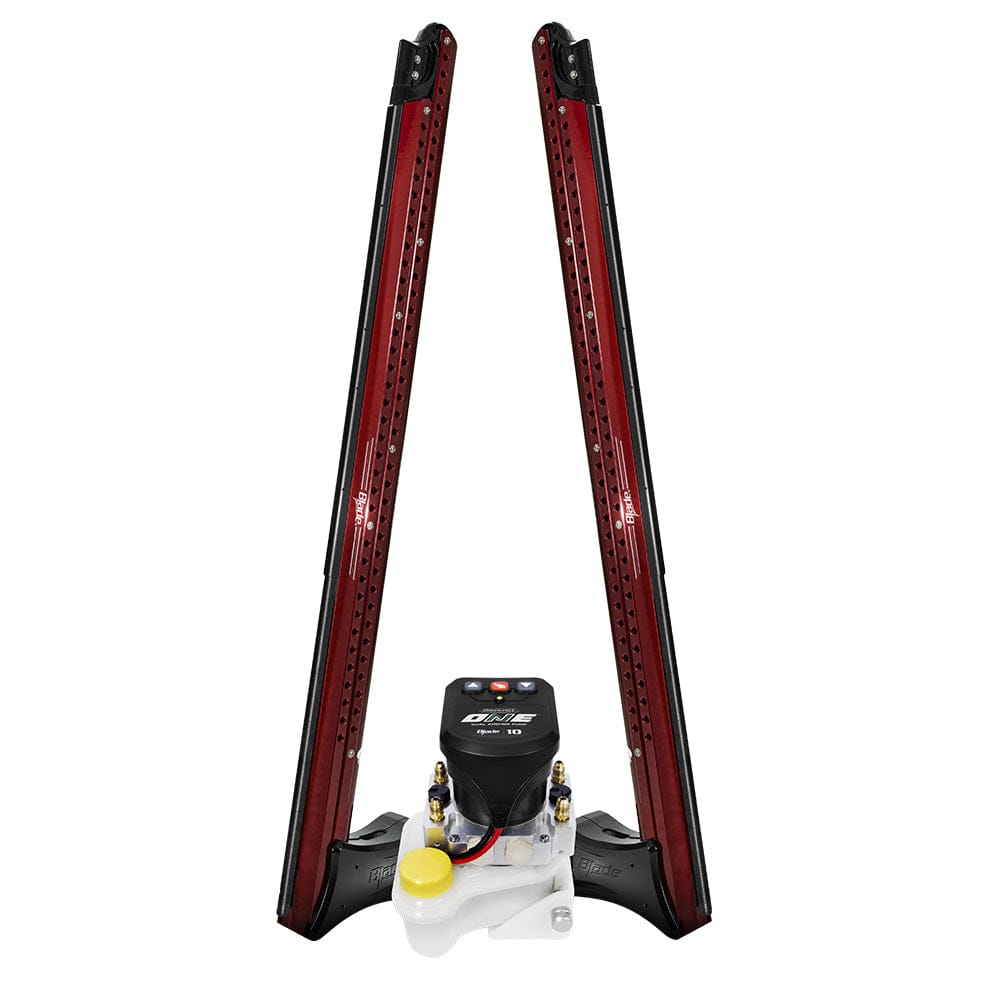 Power - Pole Blade ONE Pump BLS Shallow Water Anchor System - 10' - Dual Blade - Red [PP - 2 - BLS - 10 - RD], Anchors, Power - Pole, , , at Festive Water Paddlesports