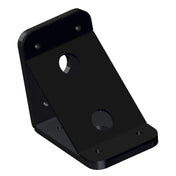 Power - Pole Deck Mount - 0" Setback - 6" Rise - Black [PKB - D - 0 - 4 - U - BK], Anchoring Accessories, Power - Pole, , , at Festive Water Paddlesports